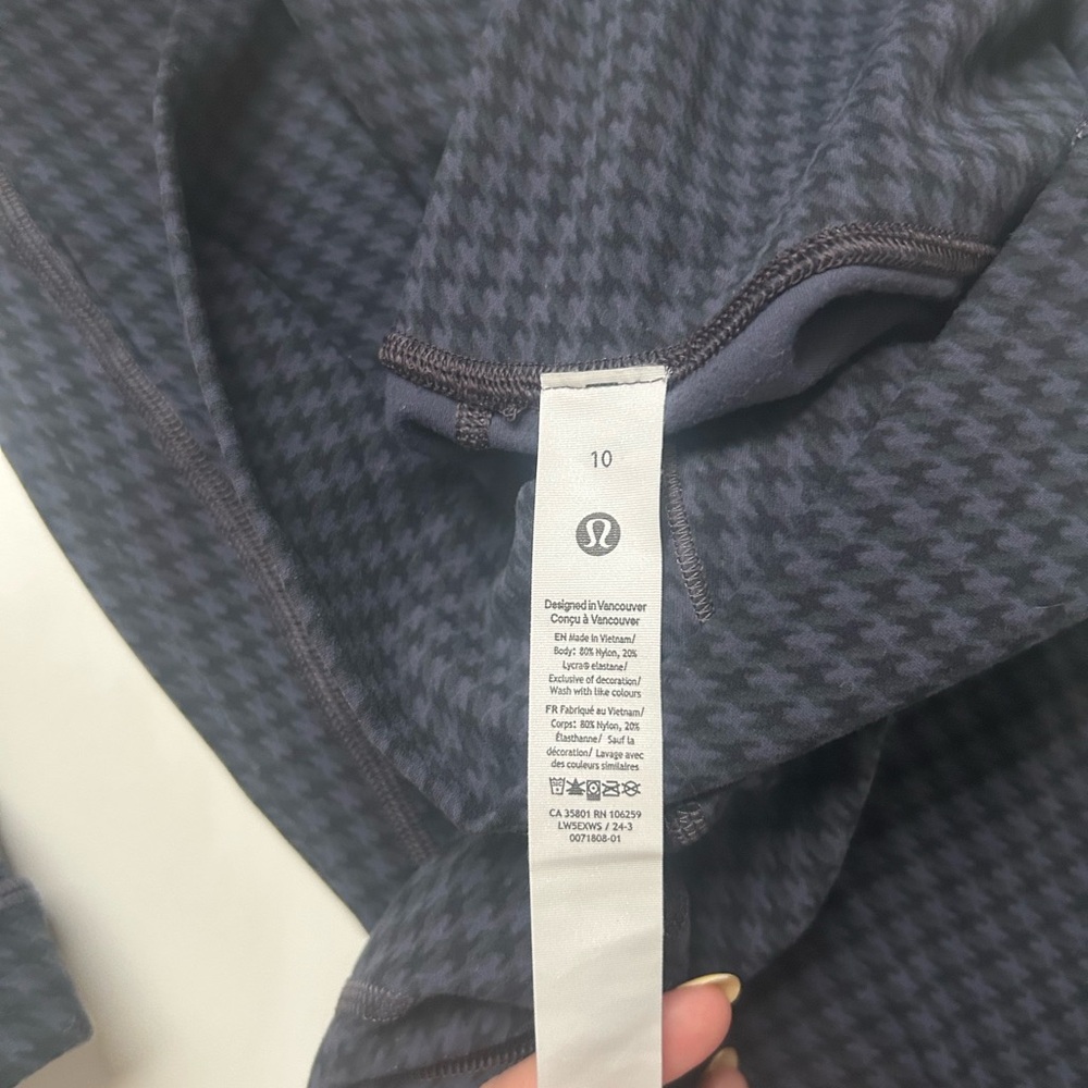 Lululemon Houndstooth Leggings